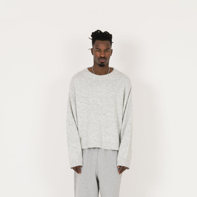 Mohair Sweatshirt - Mist - Destructive