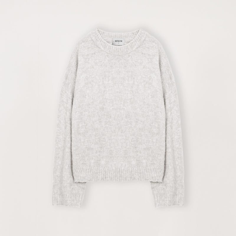 Mohair Sweatshirt - Mist - Destructive