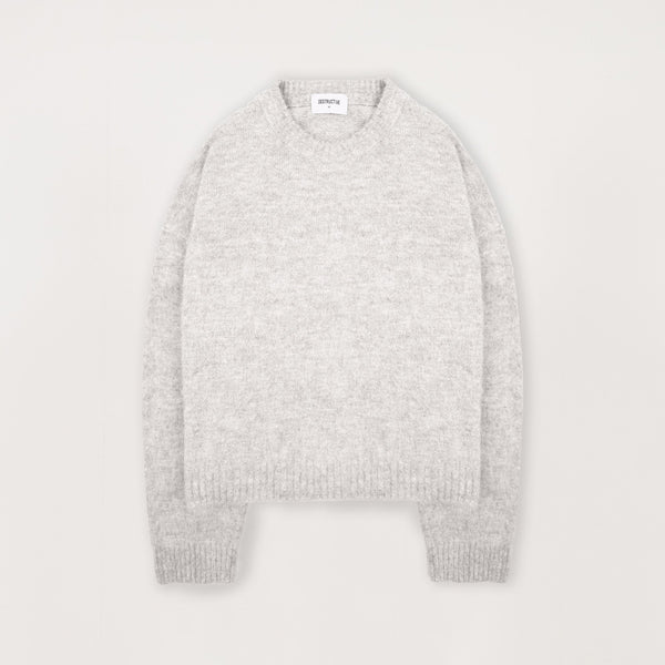 Mohair Sweatshirt - Mist - Destructive