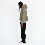 Padded Hooded Jacket - Khaki - Destructive