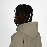 Padded Hooded Jacket - Khaki - Destructive