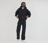 Zip Hoodie - Black