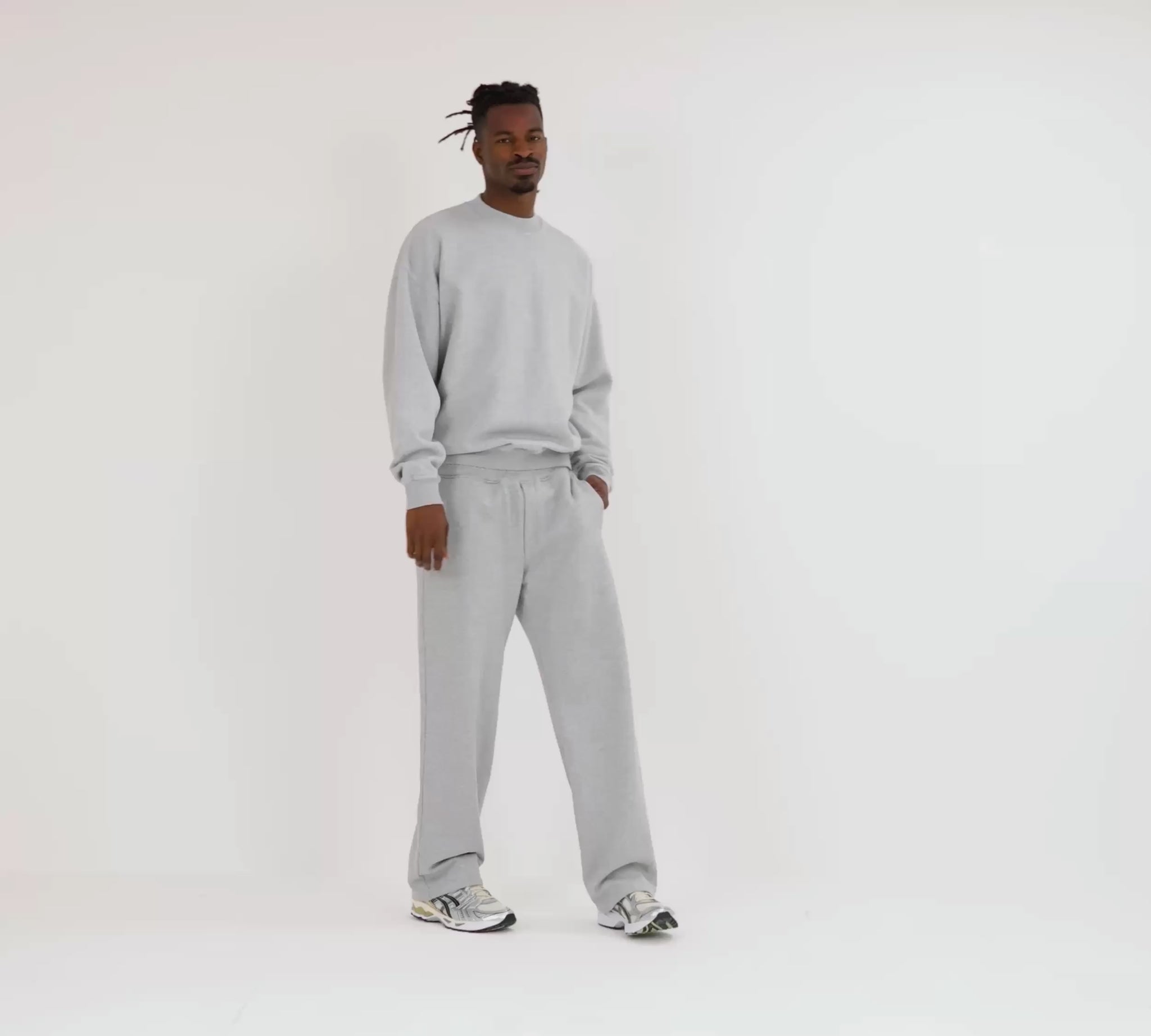 Sweats collective パーカー　グレー　XS 無地　短丈 SHOP ALL