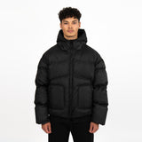 Puffer Jacket - Black - Destructive