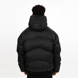 Puffer Jacket - Black - Destructive