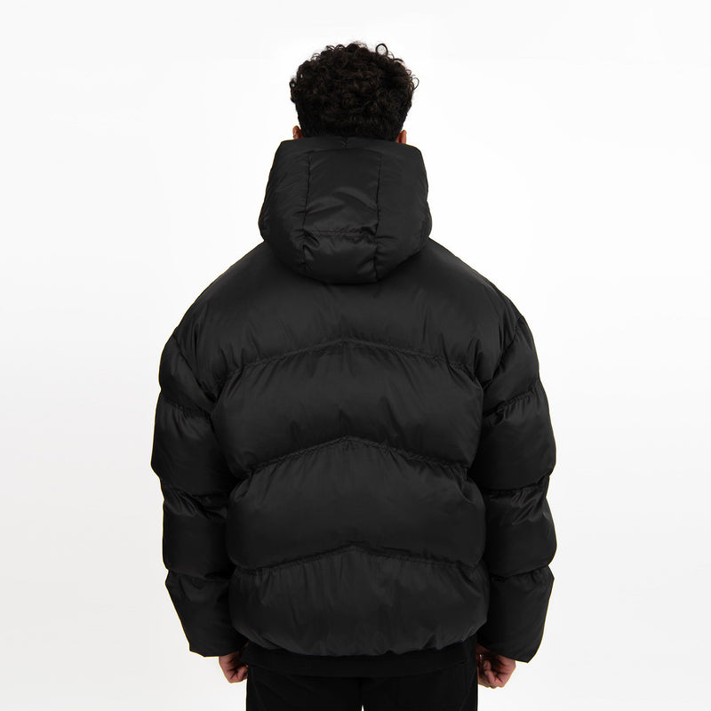 Puffer Jacket - Black - Destructive