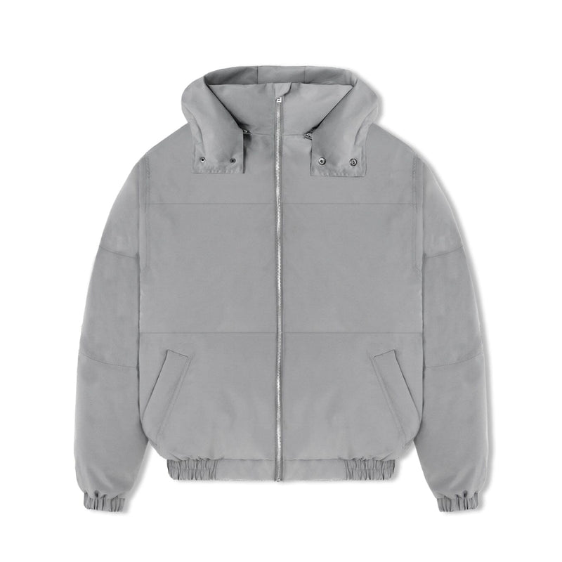 Puffer Jacket - Grey - Destructive