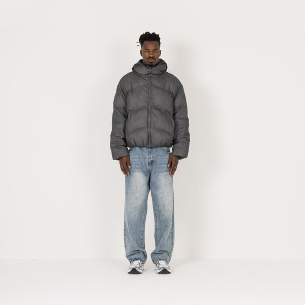 Puffer Jacket - Slate - Destructive