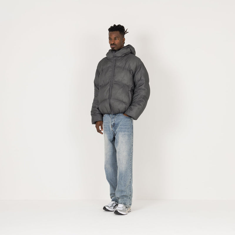 Puffer Jacket - Slate - Destructive