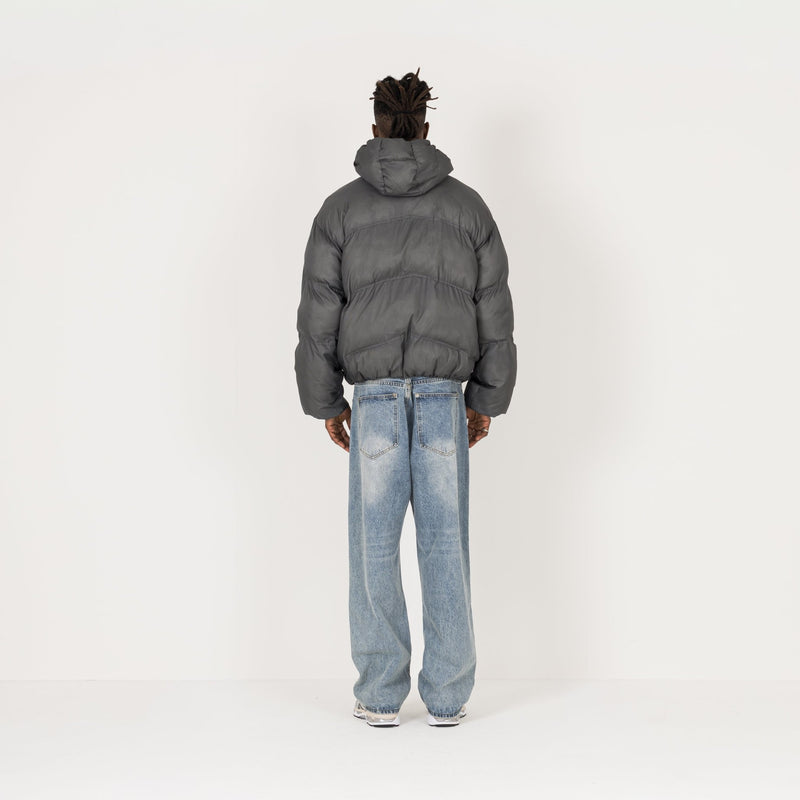 Puffer Jacket - Slate - Destructive