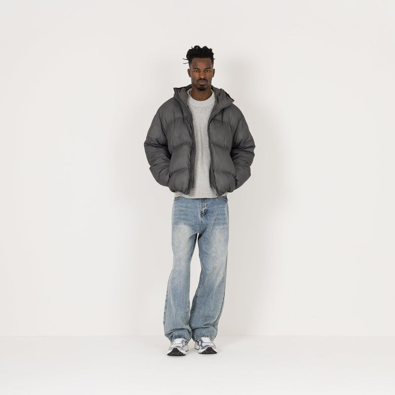Puffer Jacket - Slate - Destructive