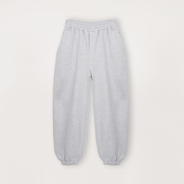 Relaxed Cuffed Sweatpant - Light Marl Grey - Destructive