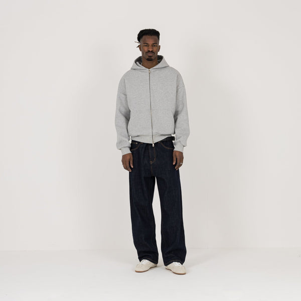 Relaxed Denim - Raw - Destructive