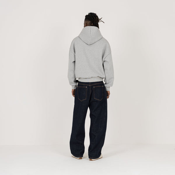Relaxed Denim - Raw - Destructive