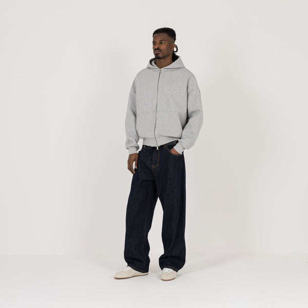 Relaxed Denim - Raw - Destructive