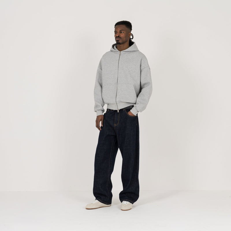 Relaxed Denim - Raw - Destructive