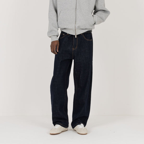 Relaxed Denim - Raw - Destructive