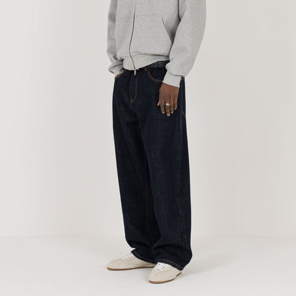 Relaxed Denim - Raw - Destructive
