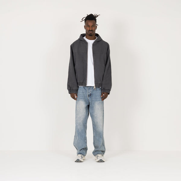 Relaxed Denim - Vintage Indigo - Destructive