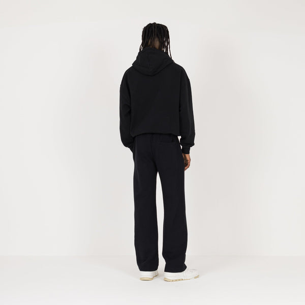 Relaxed Sweatpant - Black - Destructive