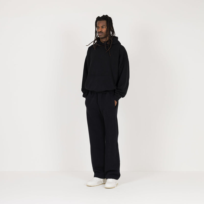 Relaxed Sweatpant - Black - Destructive