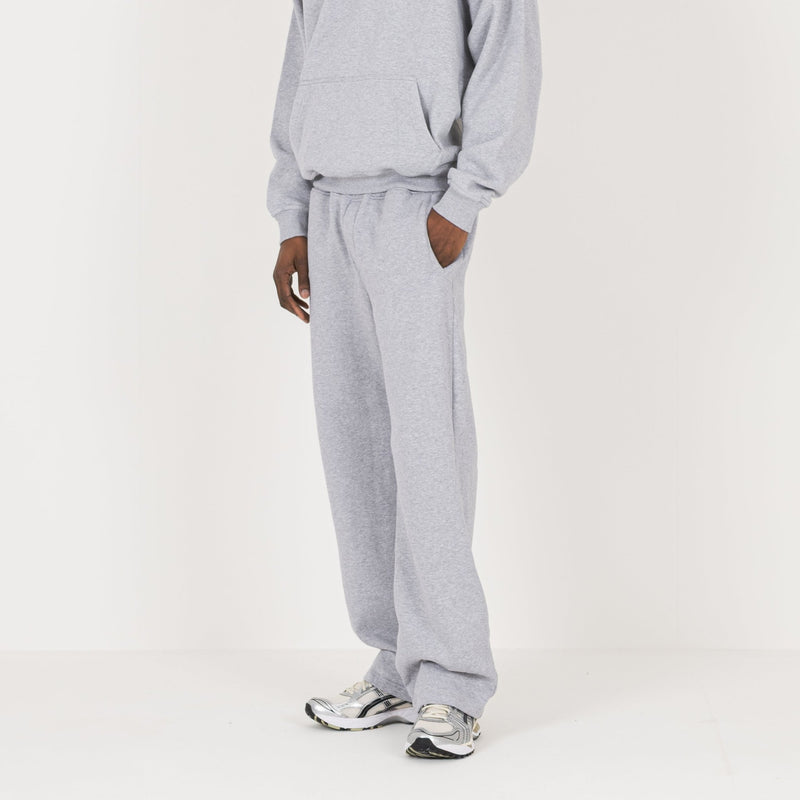 Relaxed Sweatpant - Light Marl Grey - Destructive