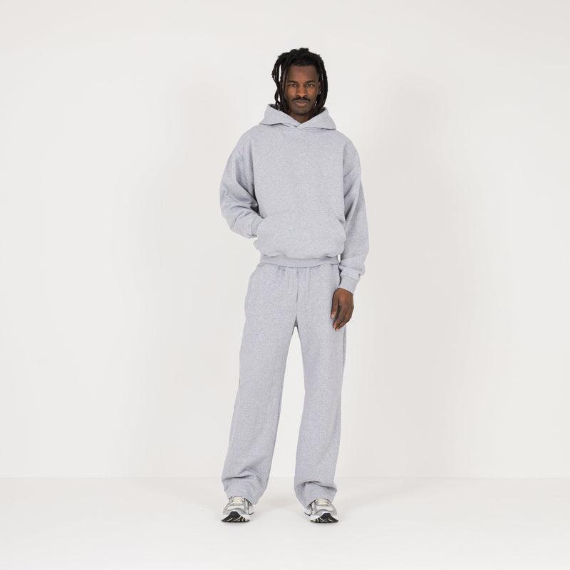 Relaxed Sweatpant - Light Marl Grey - Destructive