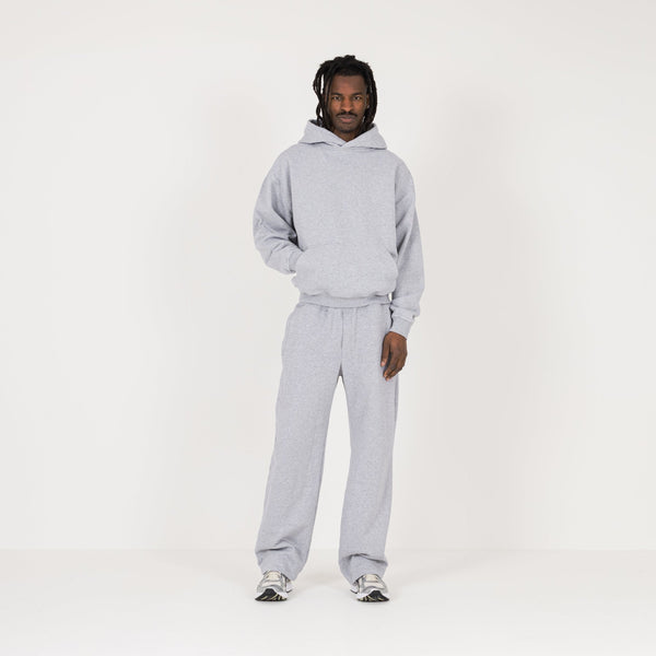 Relaxed Sweatpant - Light Marl Grey - Destructive