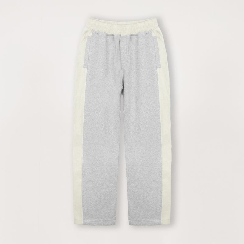 Reverse Panel Sweatpant - Light Marl Grey - Destructive