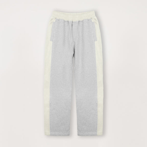 Reverse Panel Sweatpant - Light Marl Grey - Destructive
