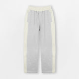 Reverse Panel Sweatpant - Light Marl Grey - Destructive