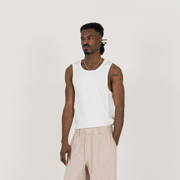 Rib Tank - White - Destructive