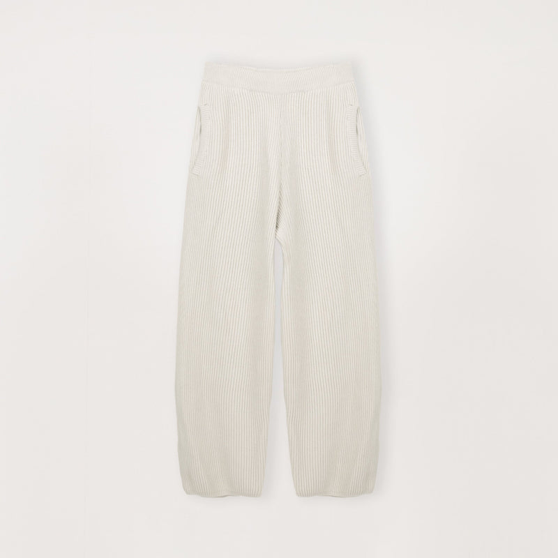 Ribbed Sweatpant - Oat - Destructive