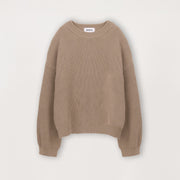 Ribbed Sweatshirt - Mink
