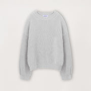 Ribbed Sweatshirt - Nimbus Grey