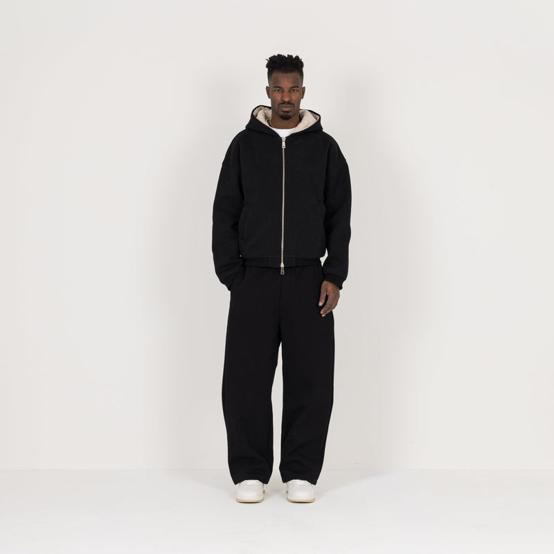 Sculpt Fleece Jacket - Carbon Black - Destructive