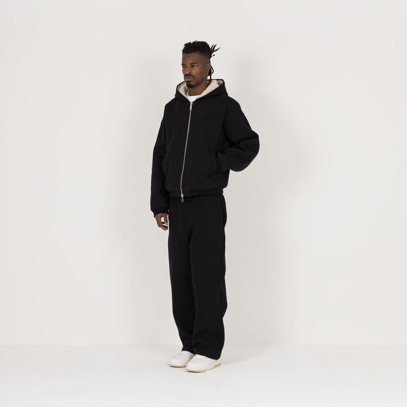 Sculpt Fleece Jacket - Carbon Black - Destructive