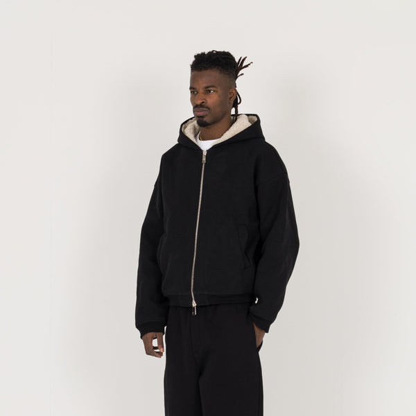 Sculpt Fleece Jacket - Carbon Black - Destructive