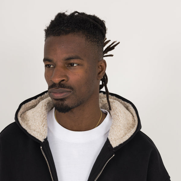 Sculpt Fleece Jacket - Carbon Black - Destructive