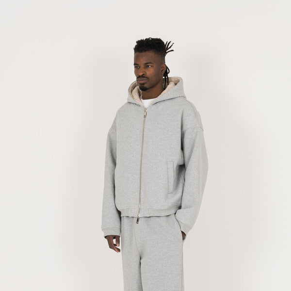 Sculpt Fleece Jacket - Slate Marl - Destructive