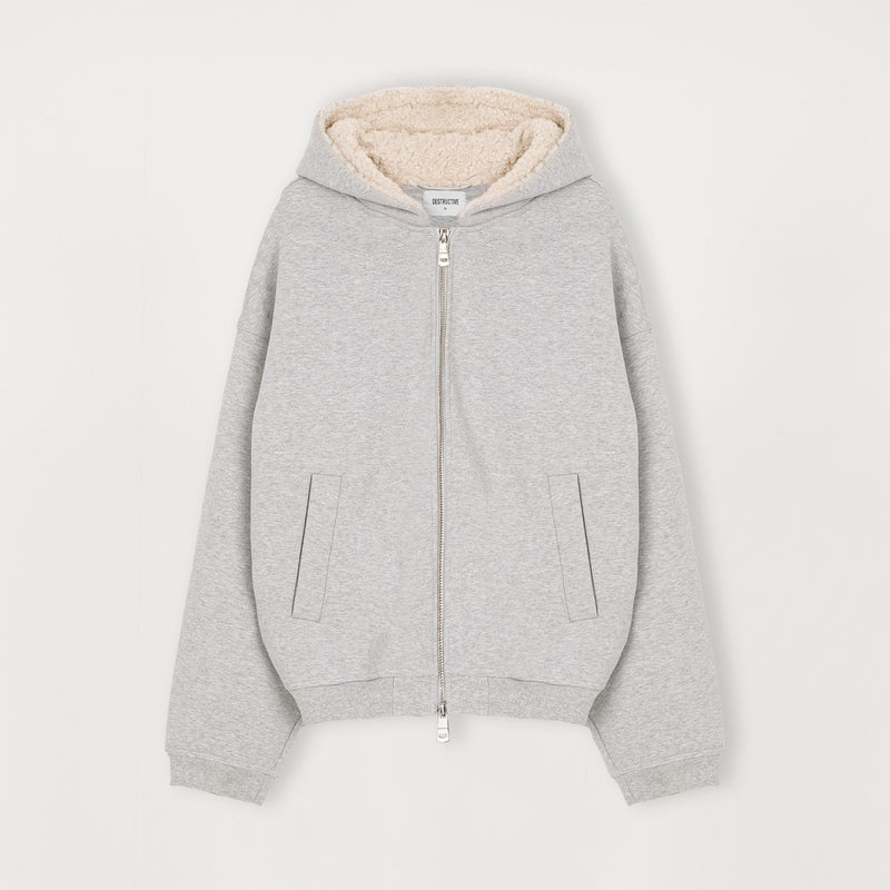 Sculpt Fleece Jacket - Slate Marl - Destructive