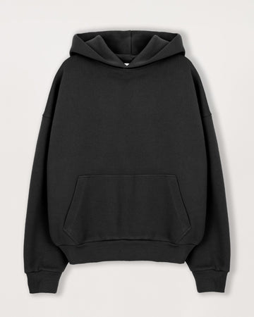 Sculpt Hoodie - Carbon Black - Destructive