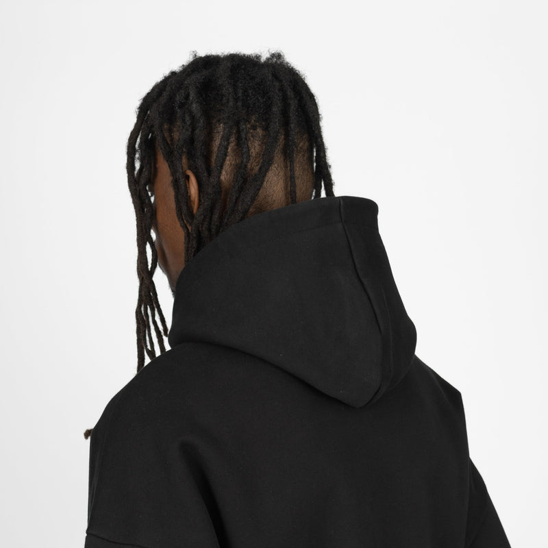 Sculpt Hoodie - Carbon Black - Destructive