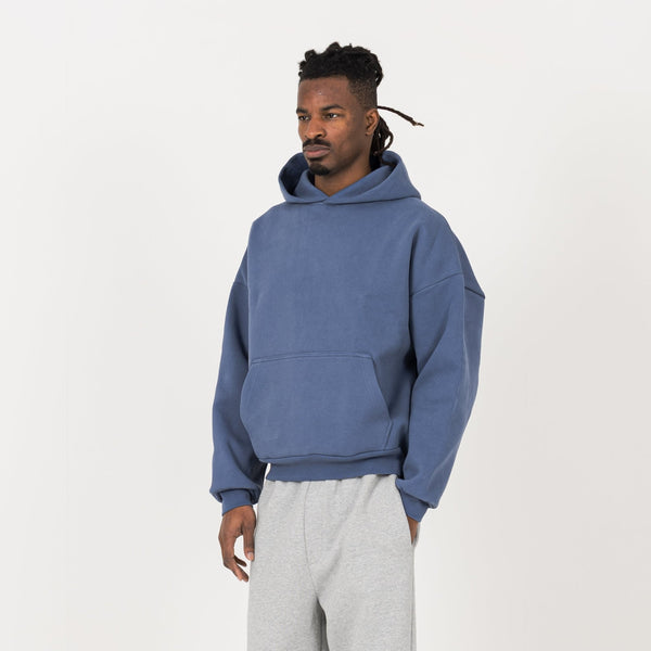 Sculpt Hoodie - Haze Blue - Destructive