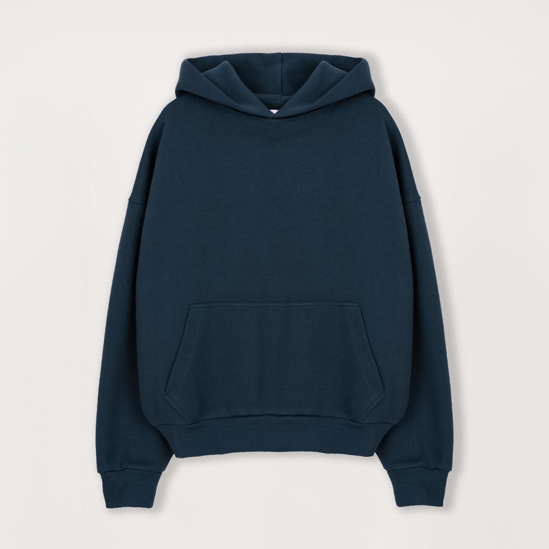 Sculpt Hoodie - Midnight Blue - Destructive