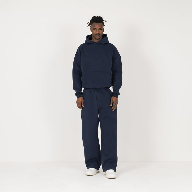 Sculpt Hoodie - Midnight Blue - Destructive