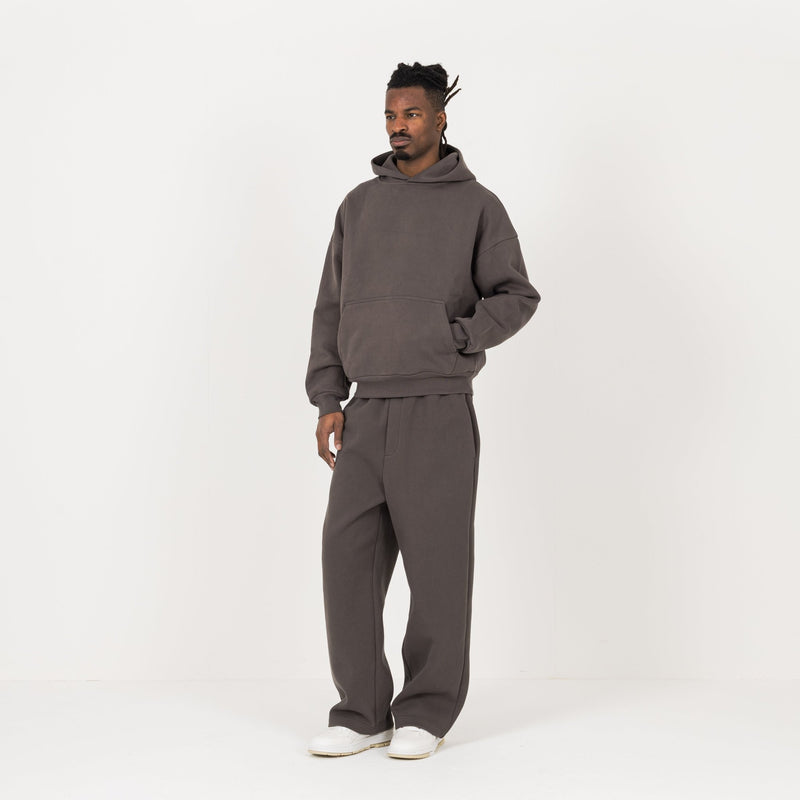 Sculpt Hoodie - Moor Brown - Destructive
