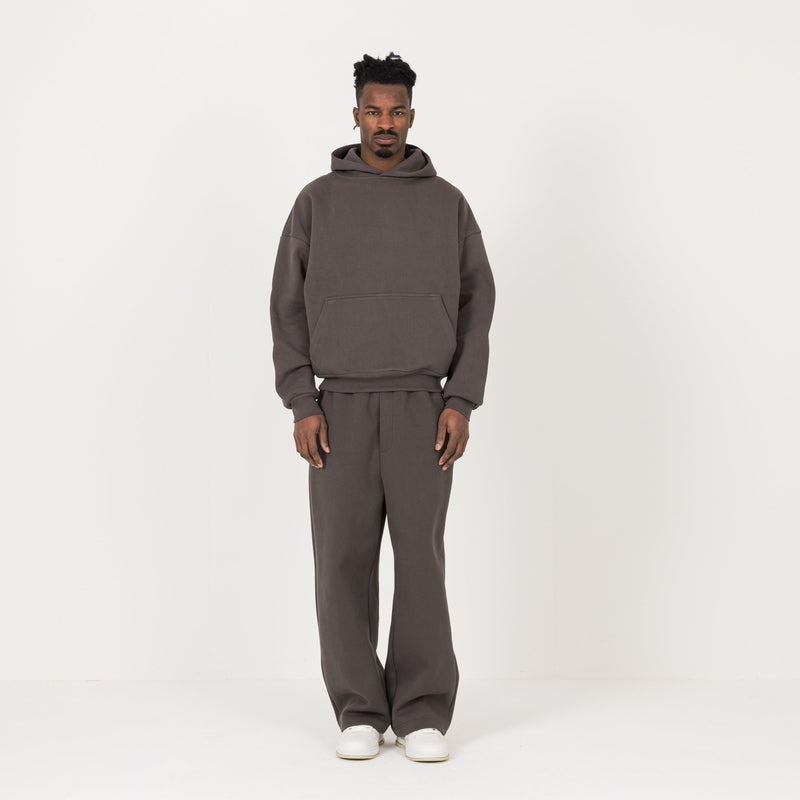 Sculpt Hoodie - Moor Brown - Destructive