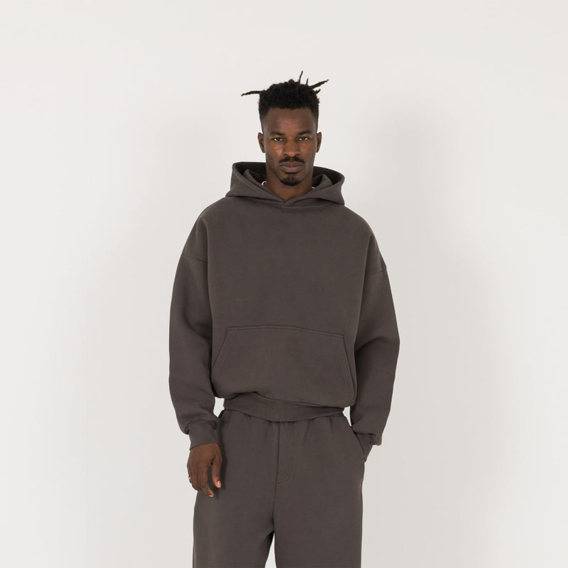 Sculpt Hoodie - Moor Brown - Destructive