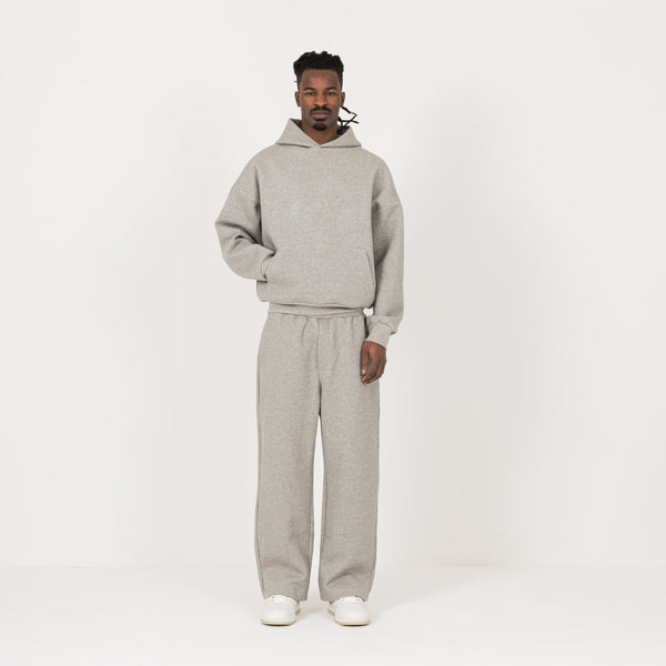 Sculpt Hoodie - Stone Marl - Destructive